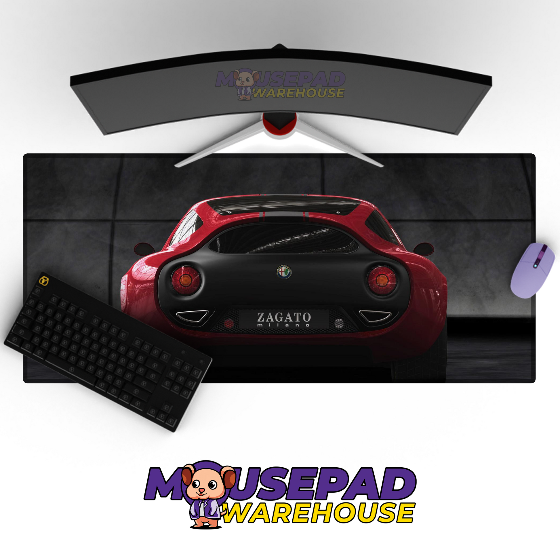 Alfa Romeo Brera V4 Mousepad Mockup