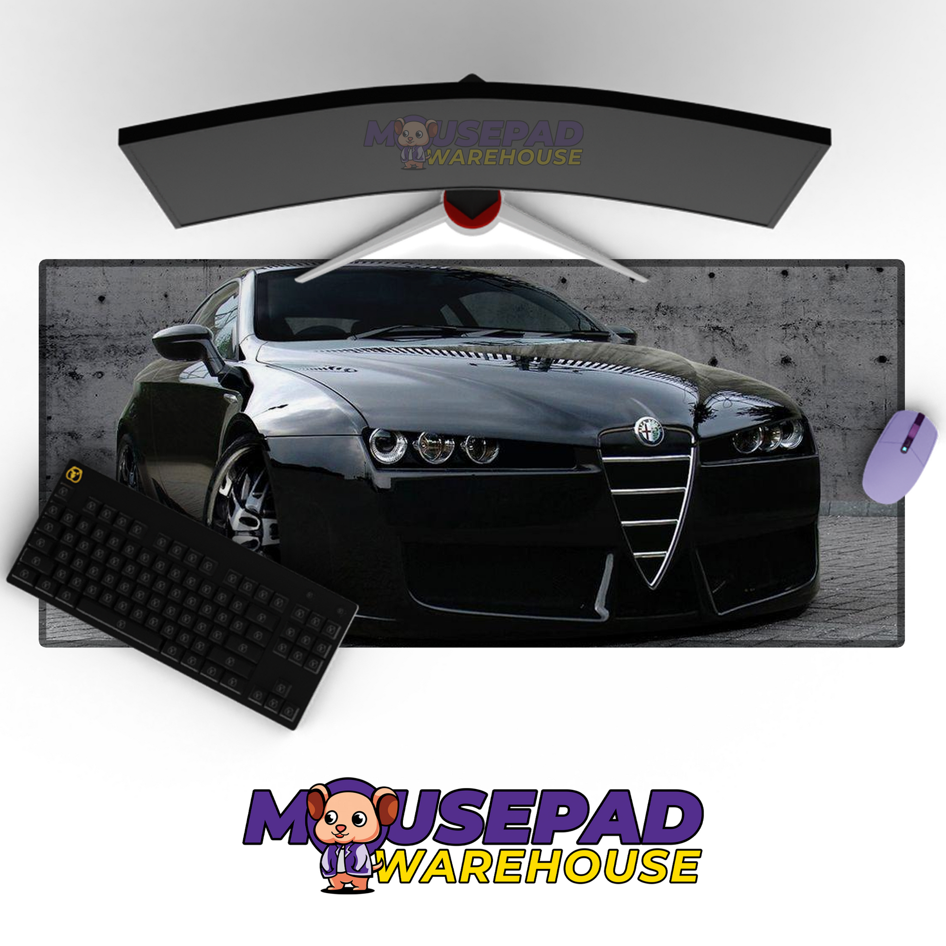 Alfa Romeo Brera V5 Mousepad Mockup