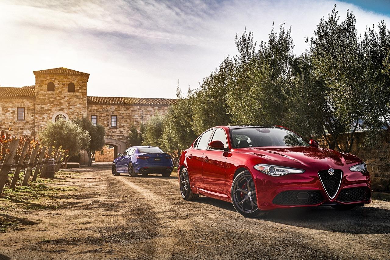 Alfa Romeo Giulia Quadrifoglio V17 Mousepad