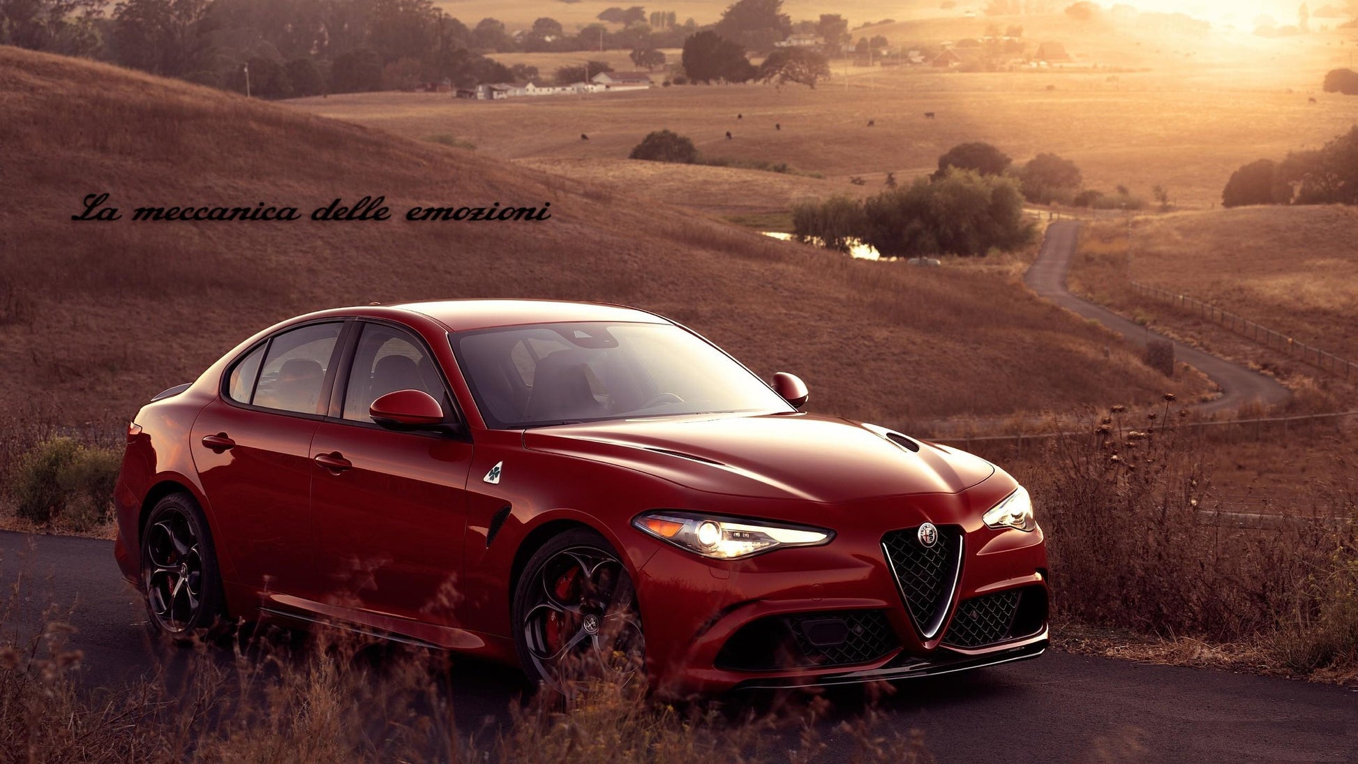 Alfa Romeo Giulia Quadrifoglio V19 Mousepad