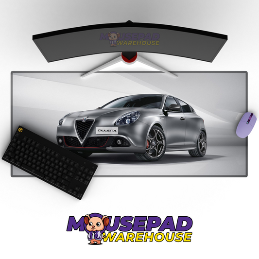 Alfa Romeo Giulia Quadrifoglio V32 Mousepad Mockup
