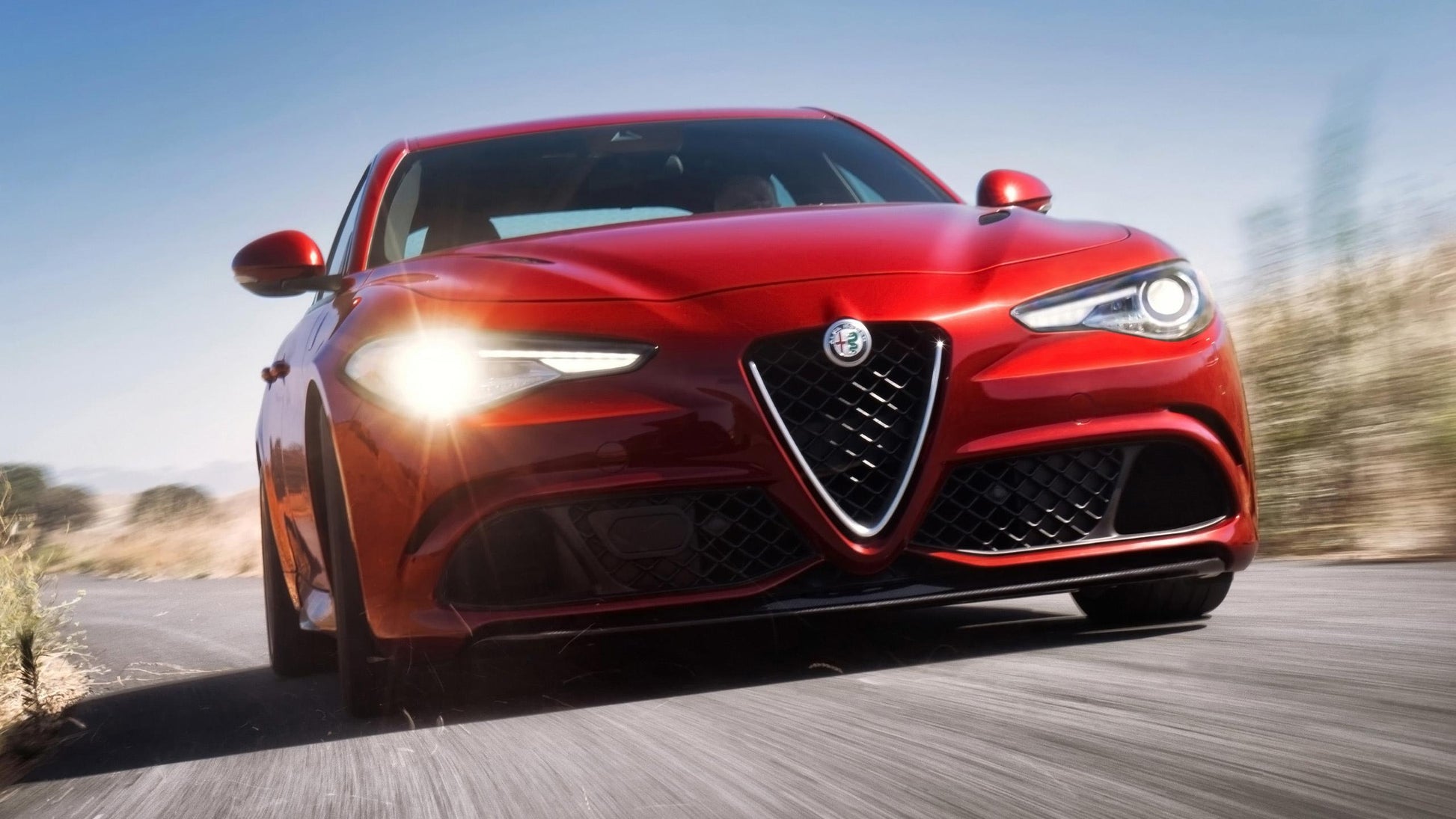 Alfa Romeo Giulia Quadrifoglio V7 Mousepad