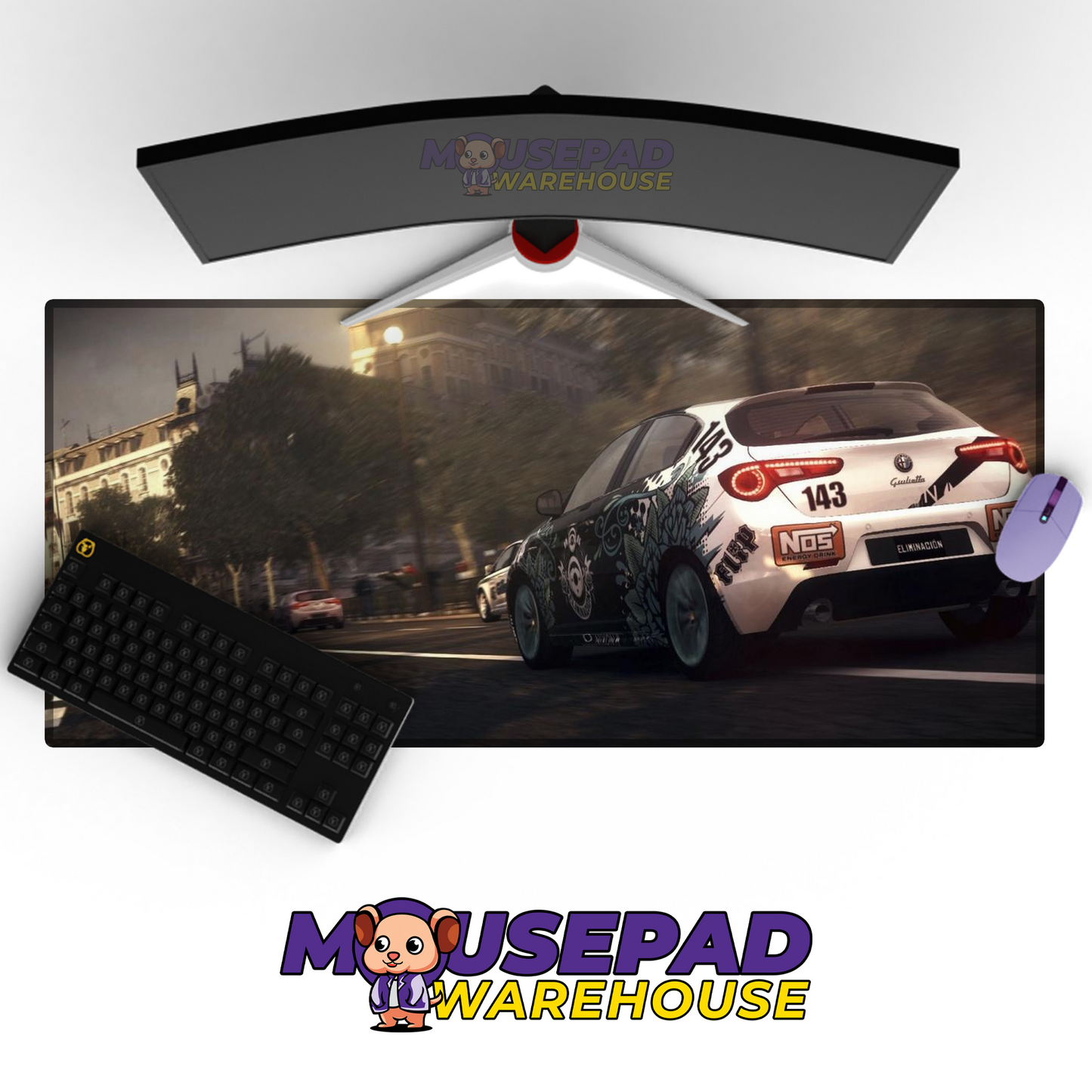 Alfa Romeo Giulietta V14 Mousepad Mockup