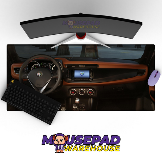Alfa Romeo Giulietta V1 Mousepad Mockup