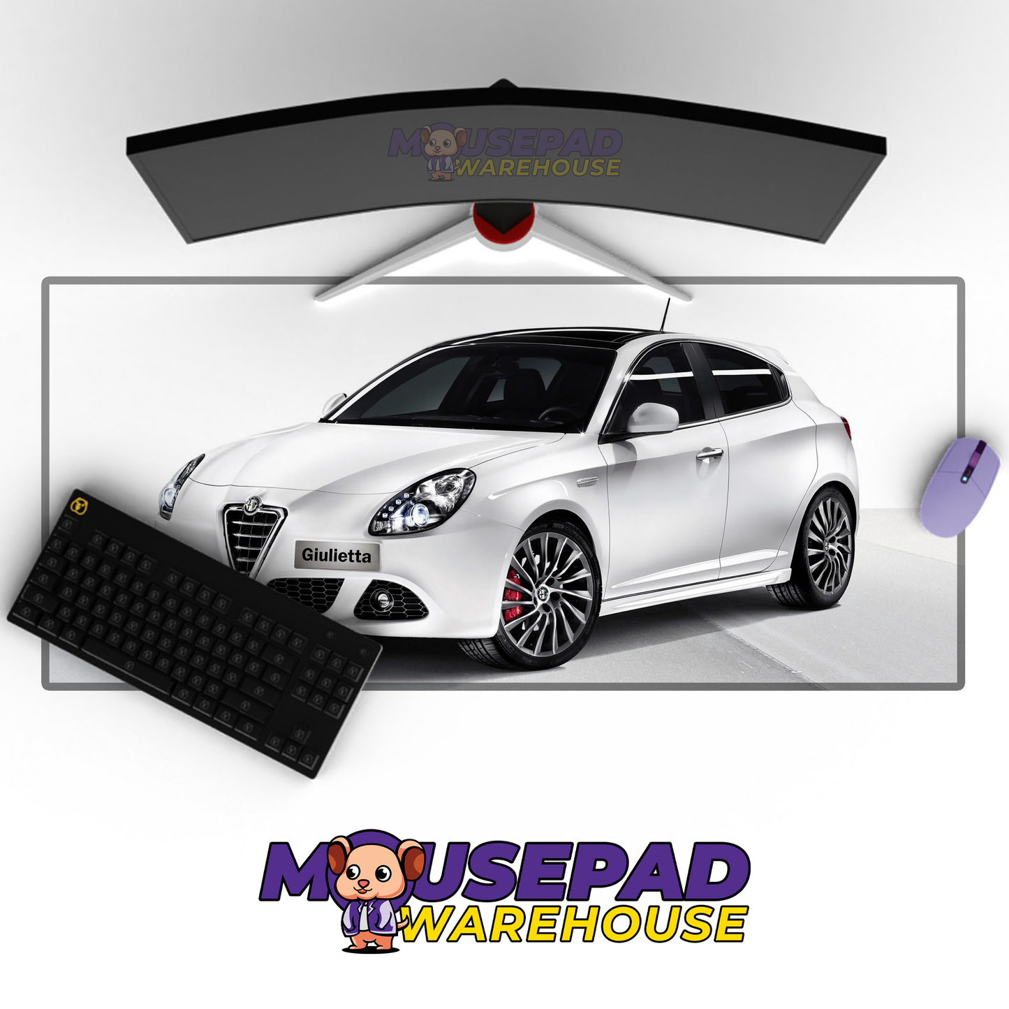 Alfa Romeo Giulietta V20 Mousepad Mockup