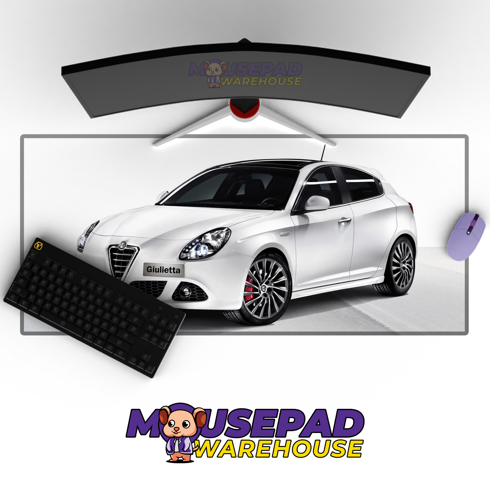 Alfa Romeo Giulietta V20 Mousepad Mockup