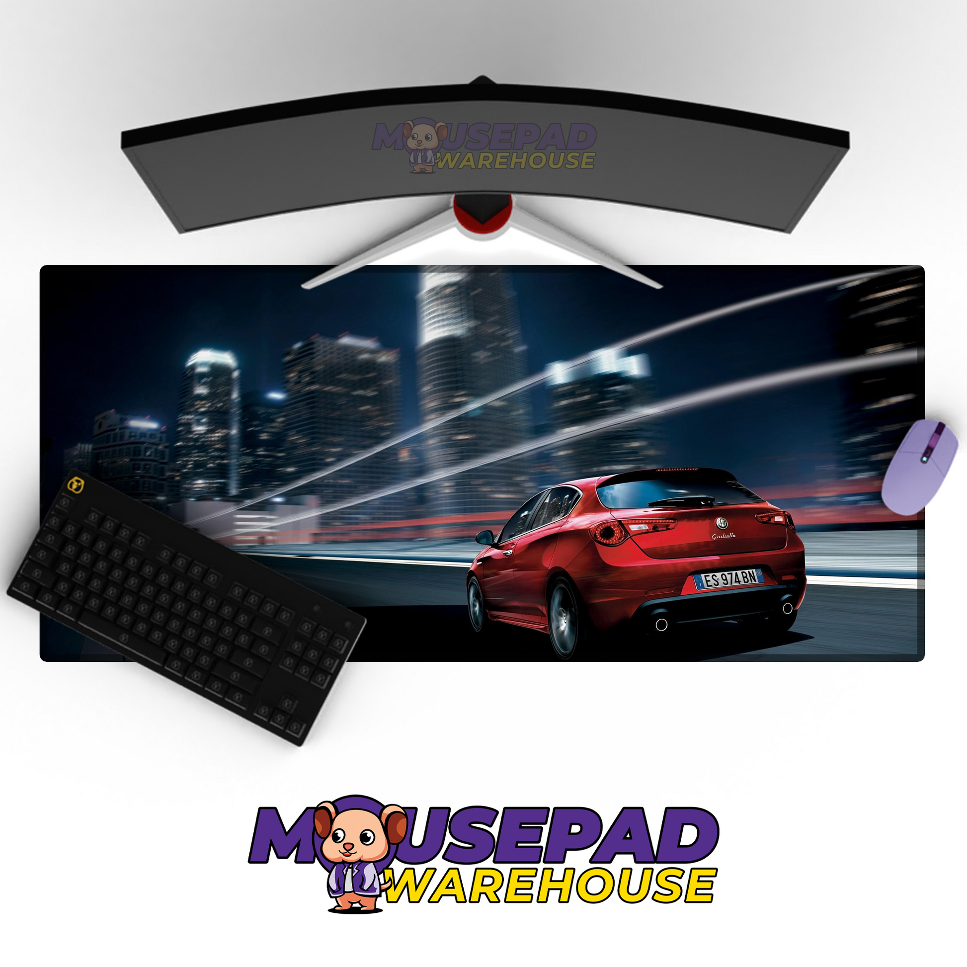 Alfa Romeo Giulietta V23 Mousepad Mockup