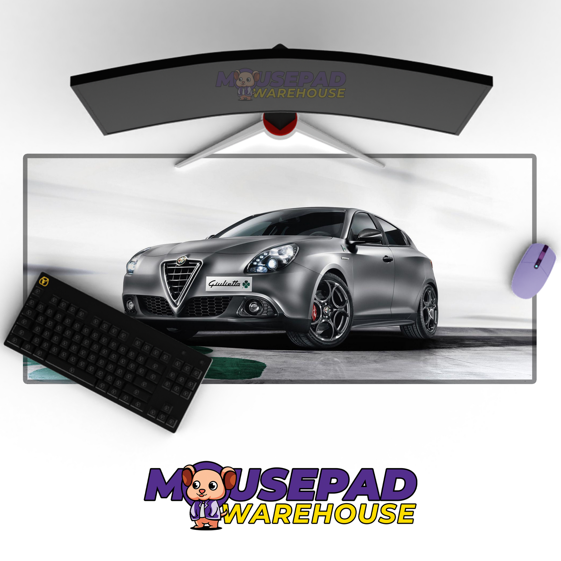 Alfa Romeo Giulietta V28 Mousepad Mockup