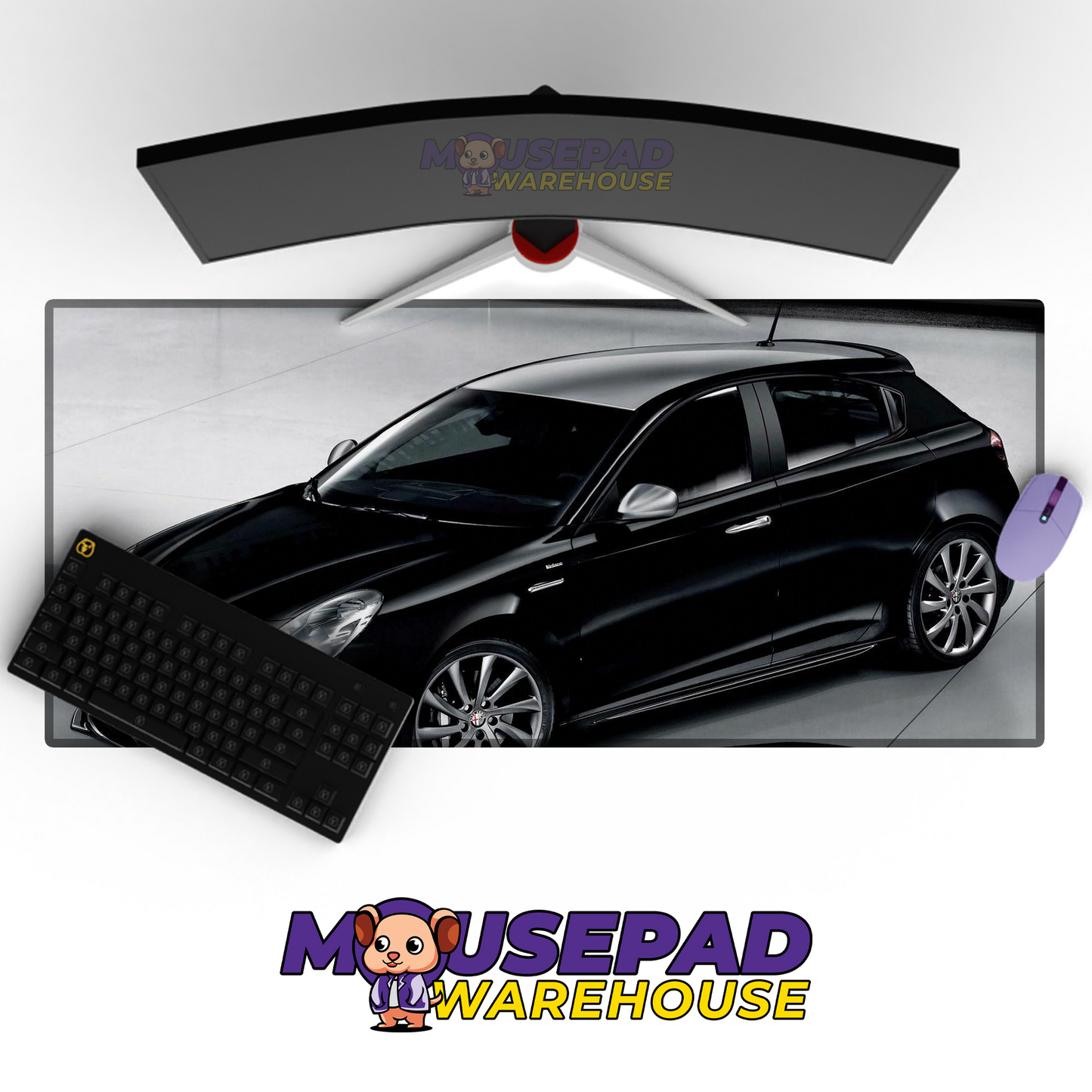 Alfa Romeo Giulietta V29 Mousepad Mockup