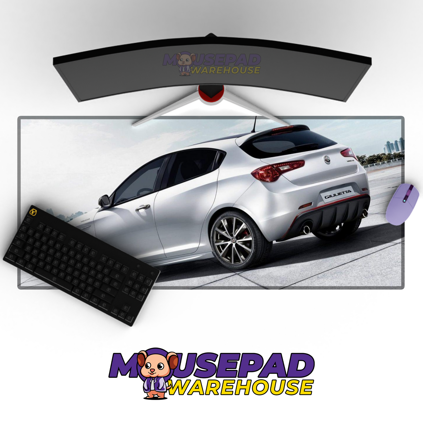 Alfa Romeo Giulietta V2 Mousepad Mockup