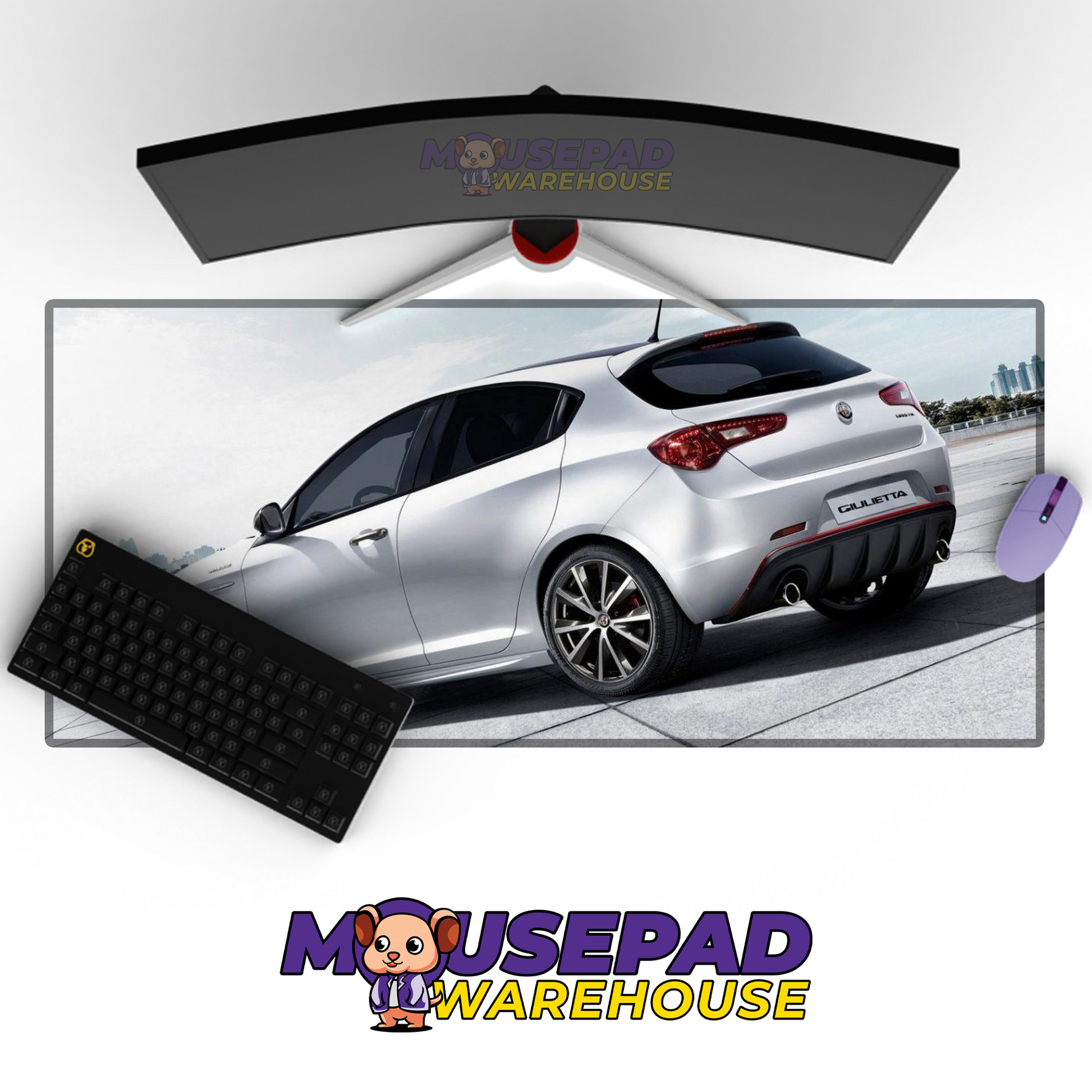 Alfa Romeo Giulietta V2 Mousepad Mockup