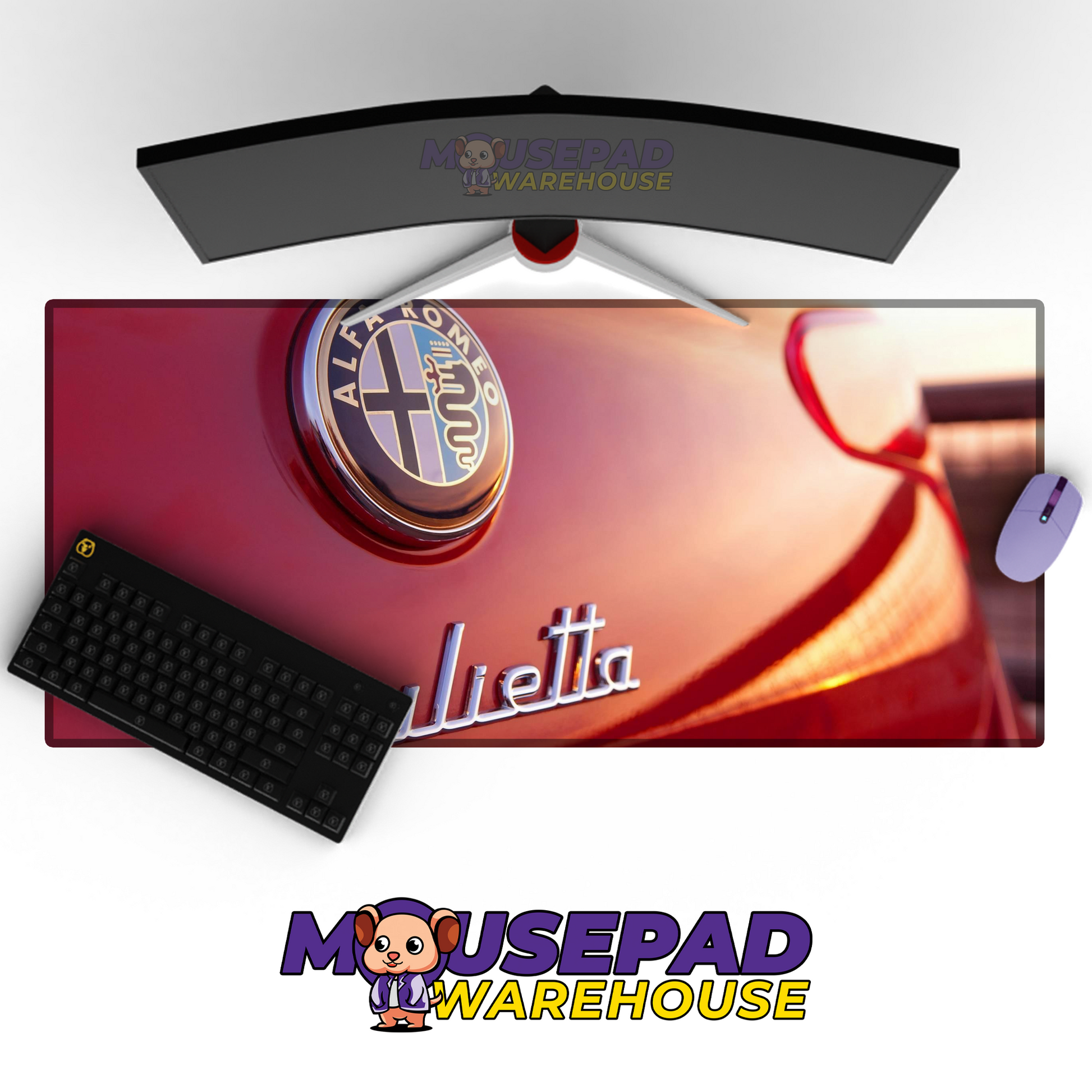 Alfa Romeo Giulietta V31 Mousepad Mockup
