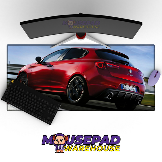 Alfa Romeo Giulietta V35 Mousepad Mockup