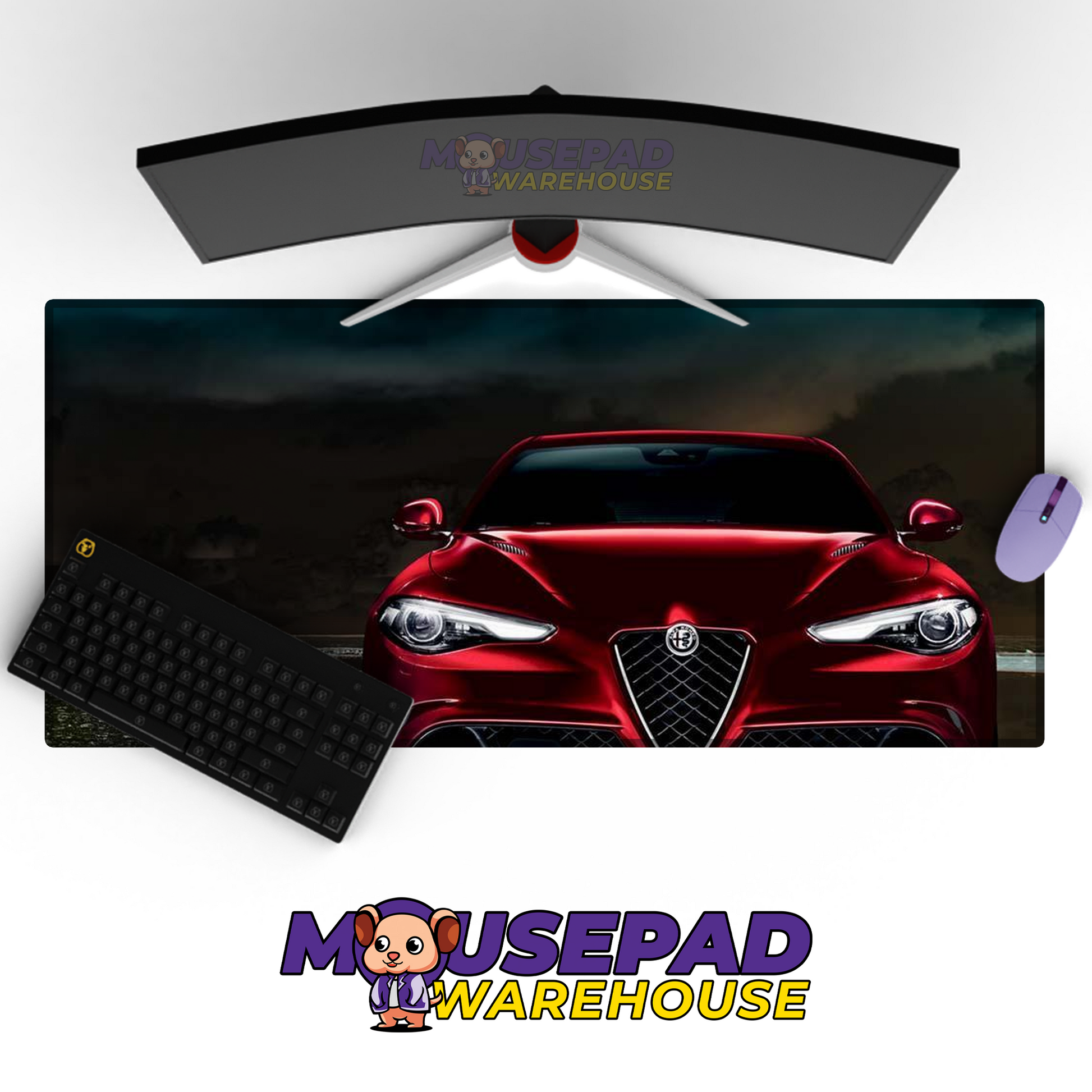 Alfa Romeo Giulietta V39 Mousepad Mockup