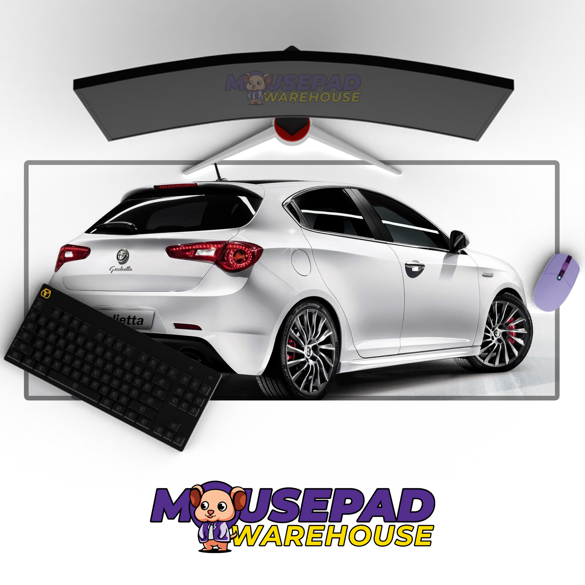 Alfa Romeo Giulietta V3 Mousepad Mockup