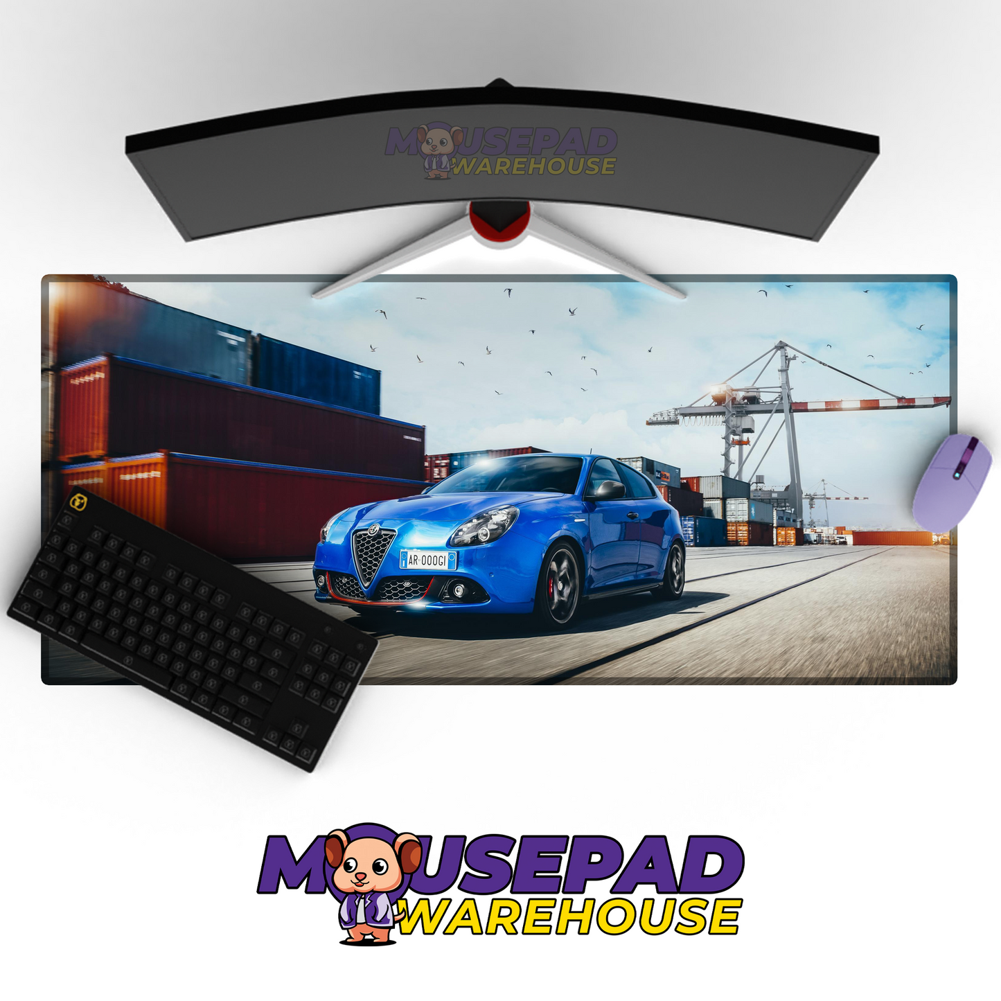 Alfa Romeo Giulietta V41 Mousepad Mockup
