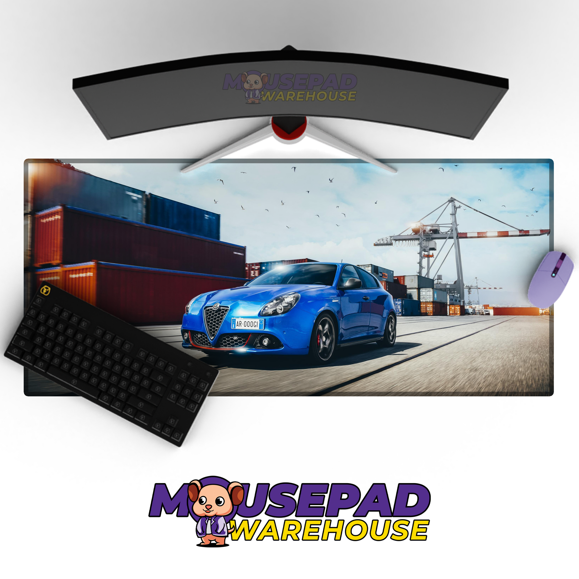 Alfa Romeo Giulietta V41 Mousepad Mockup