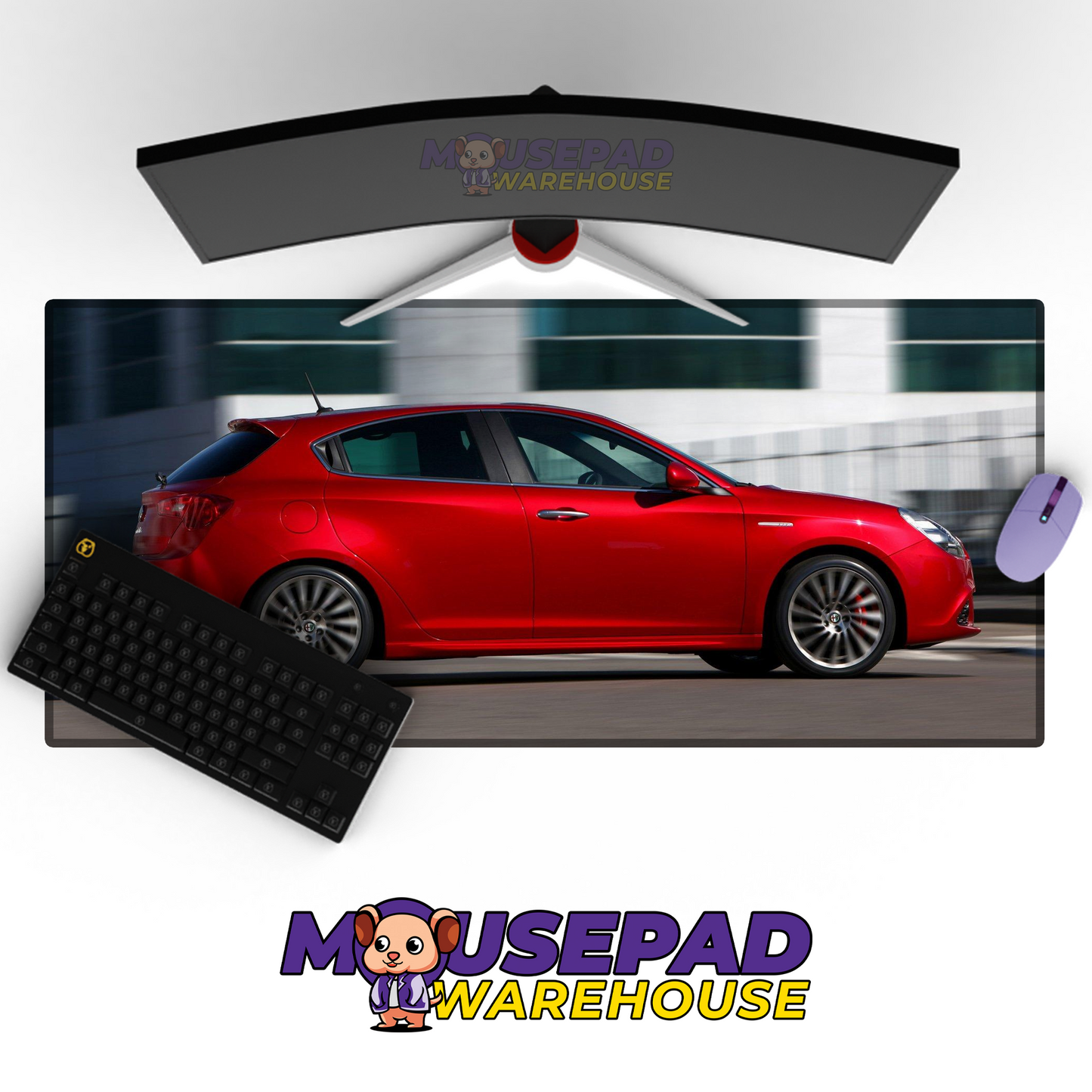 Alfa Romeo Giulietta V42 Mousepad Mockup