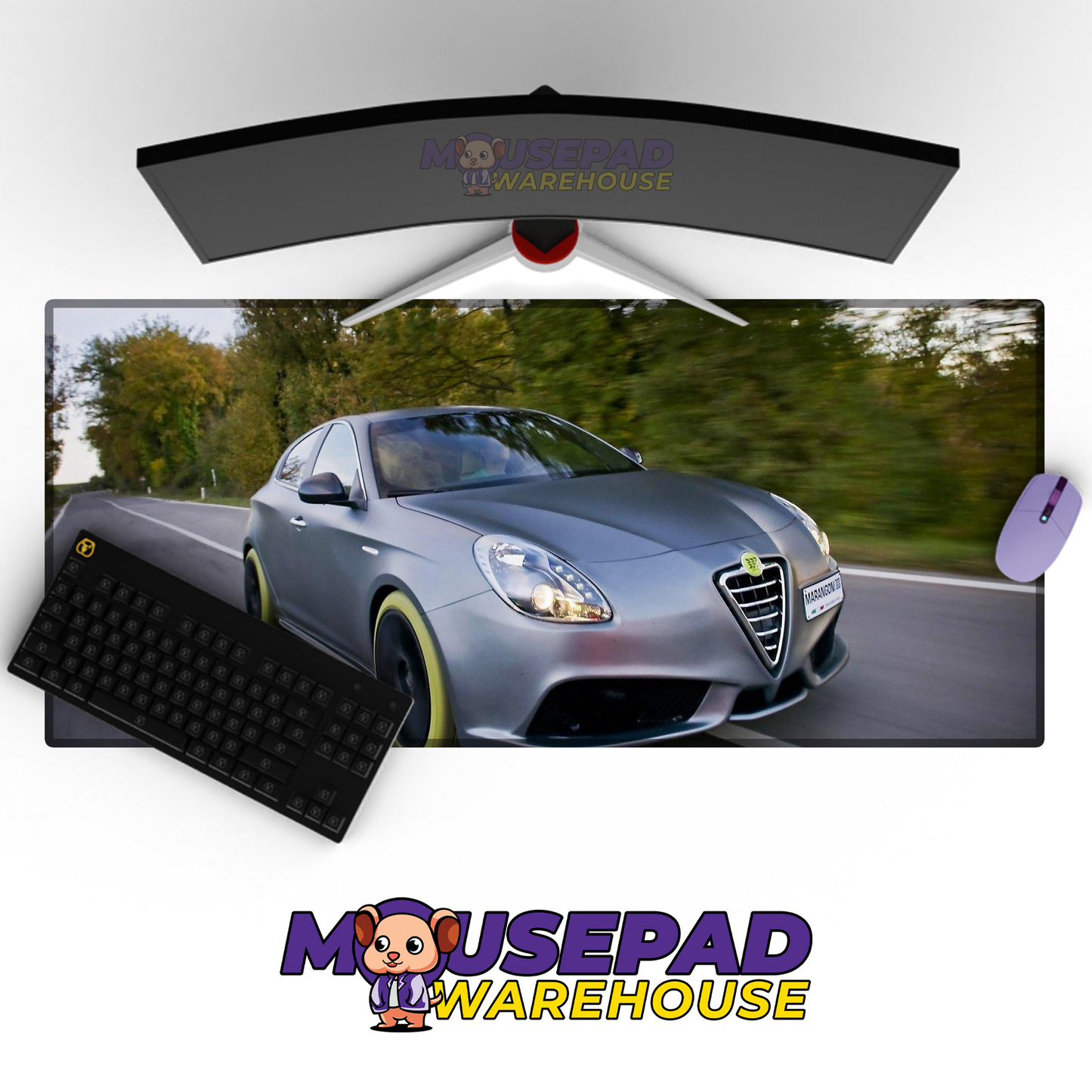 Alfa Romeo Giulietta V44 Mousepad Mockup