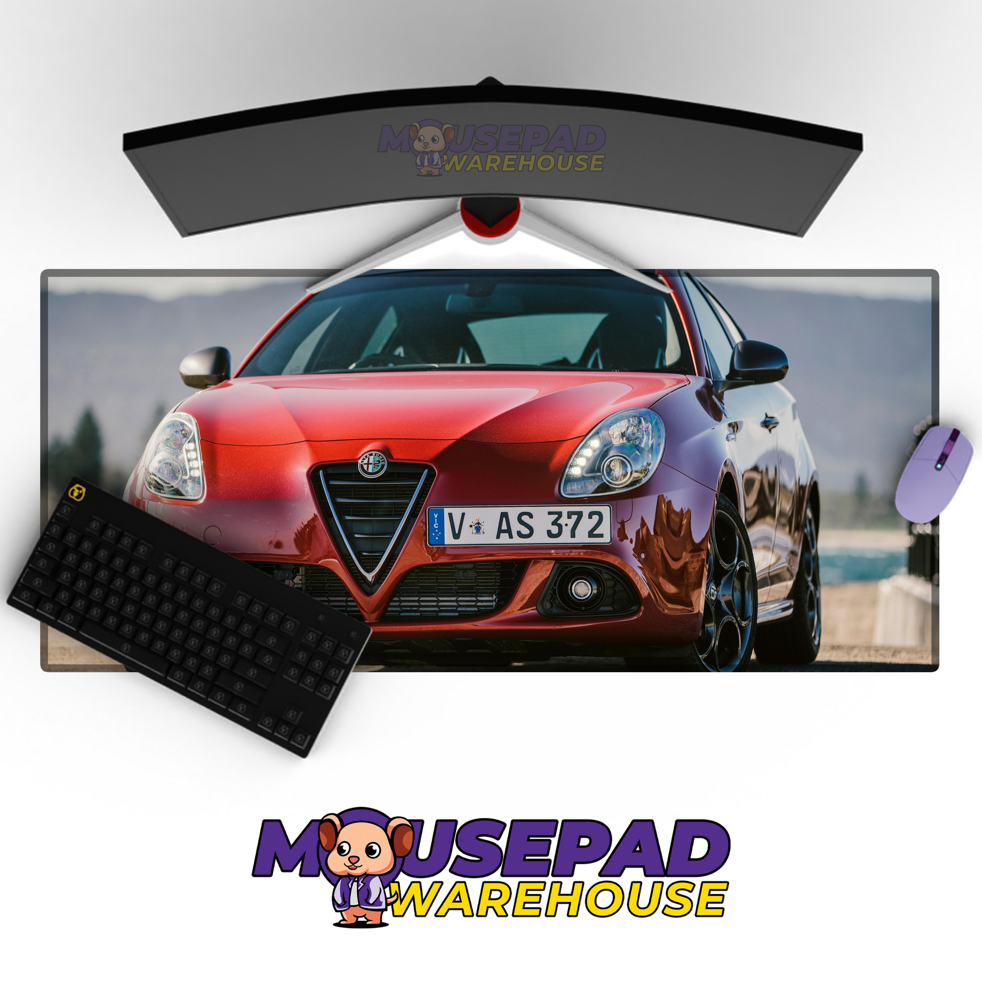 Alfa Romeo Giulietta V45 Mousepad Mockup
