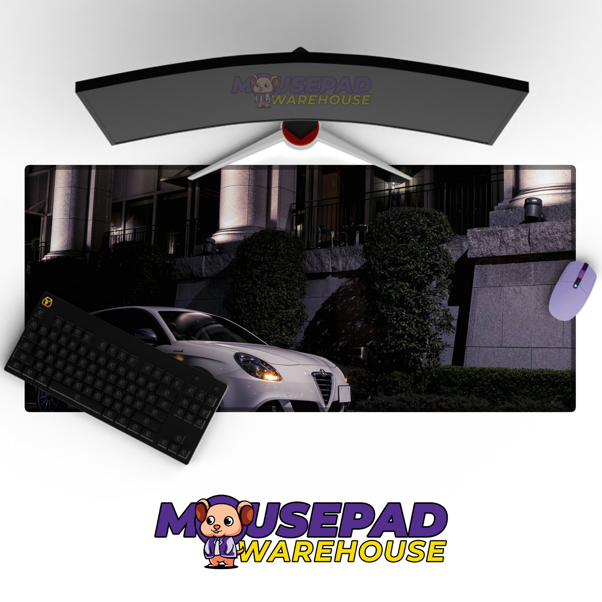 Alfa Romeo Giulietta V46 Mousepad Mockup
