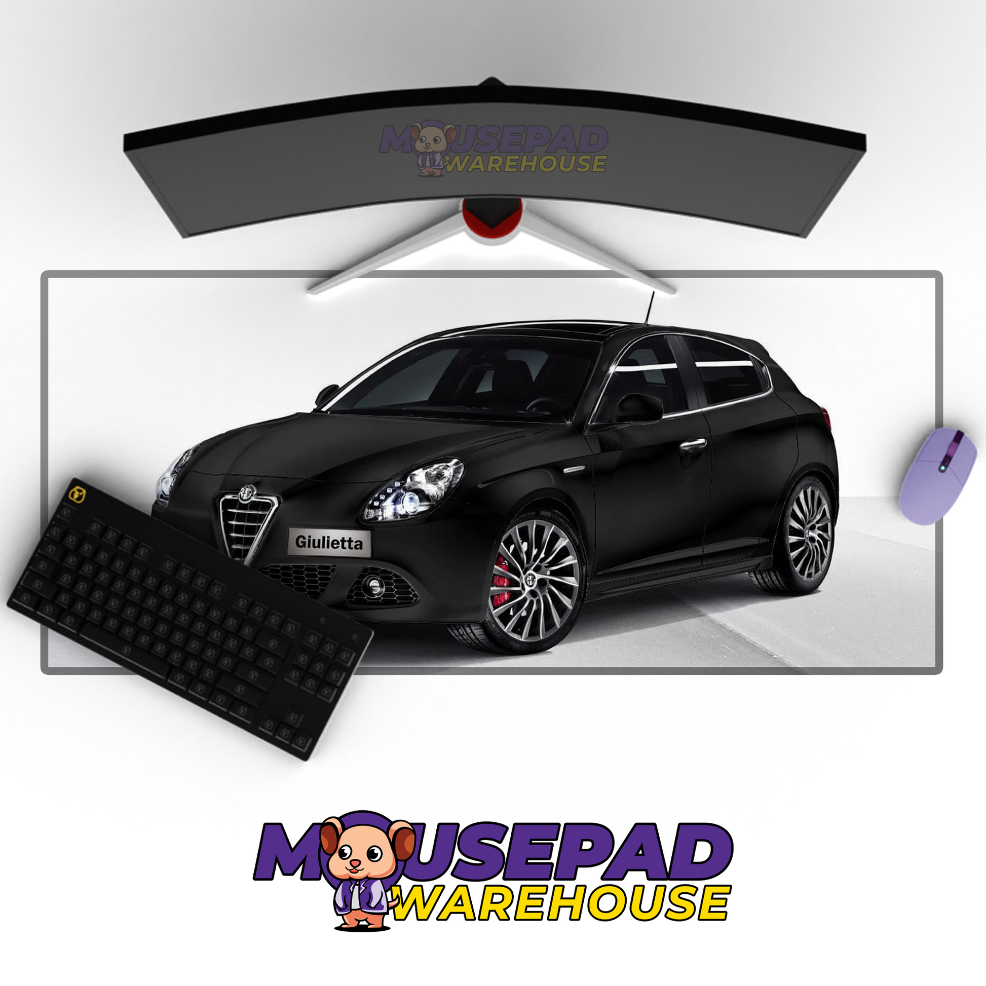 Alfa Romeo Giulietta V47 Mousepad Mockup