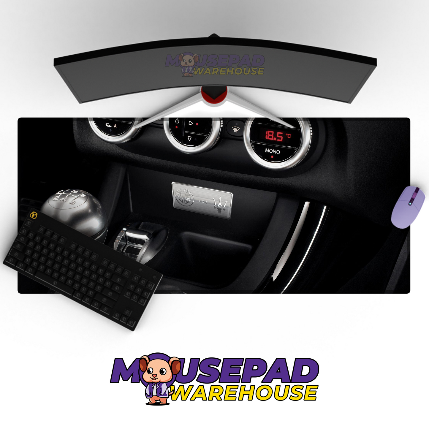 Alfa Romeo Giulietta V48 Mousepad Mockup
