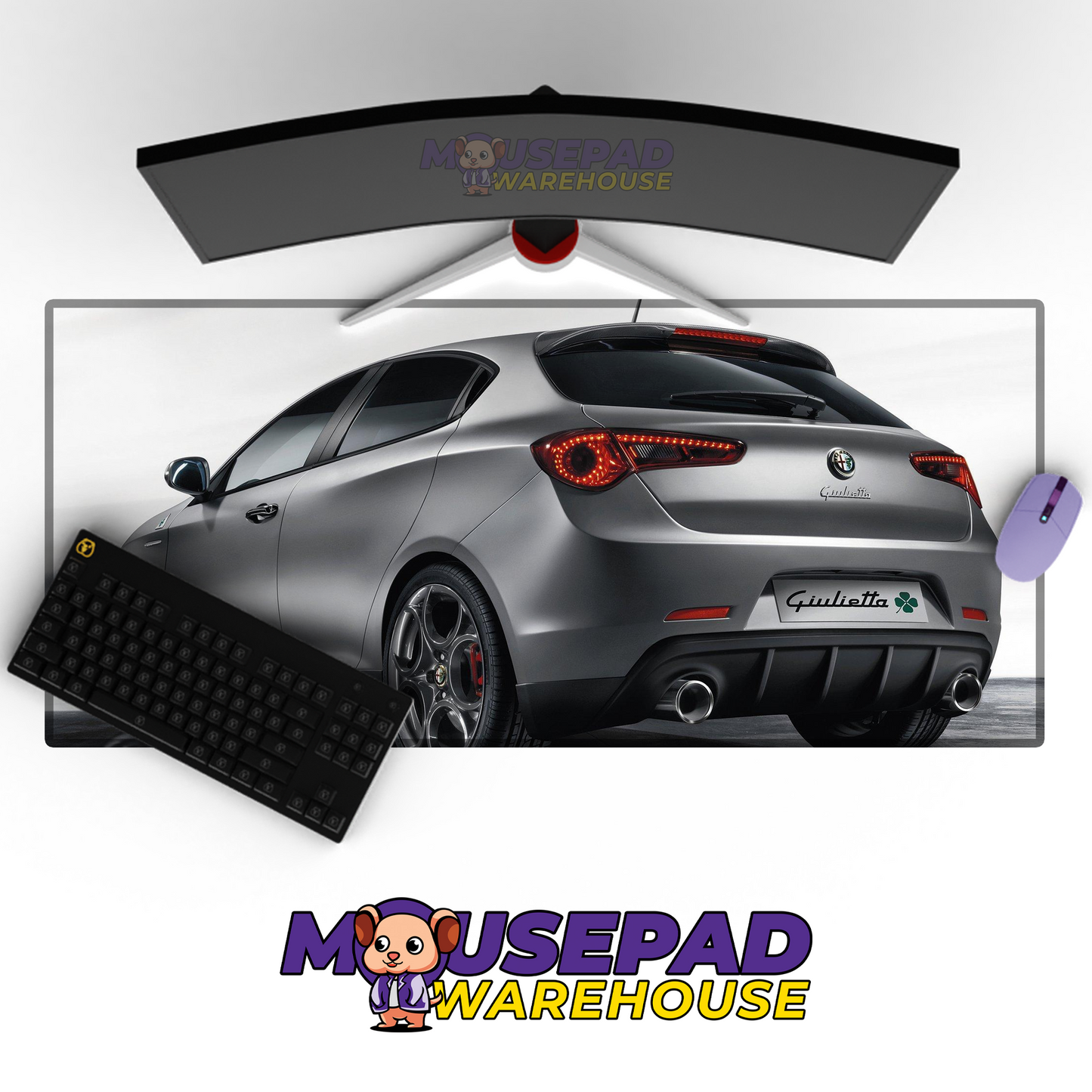 Alfa Romeo Giulietta V49 Mousepad Mockup