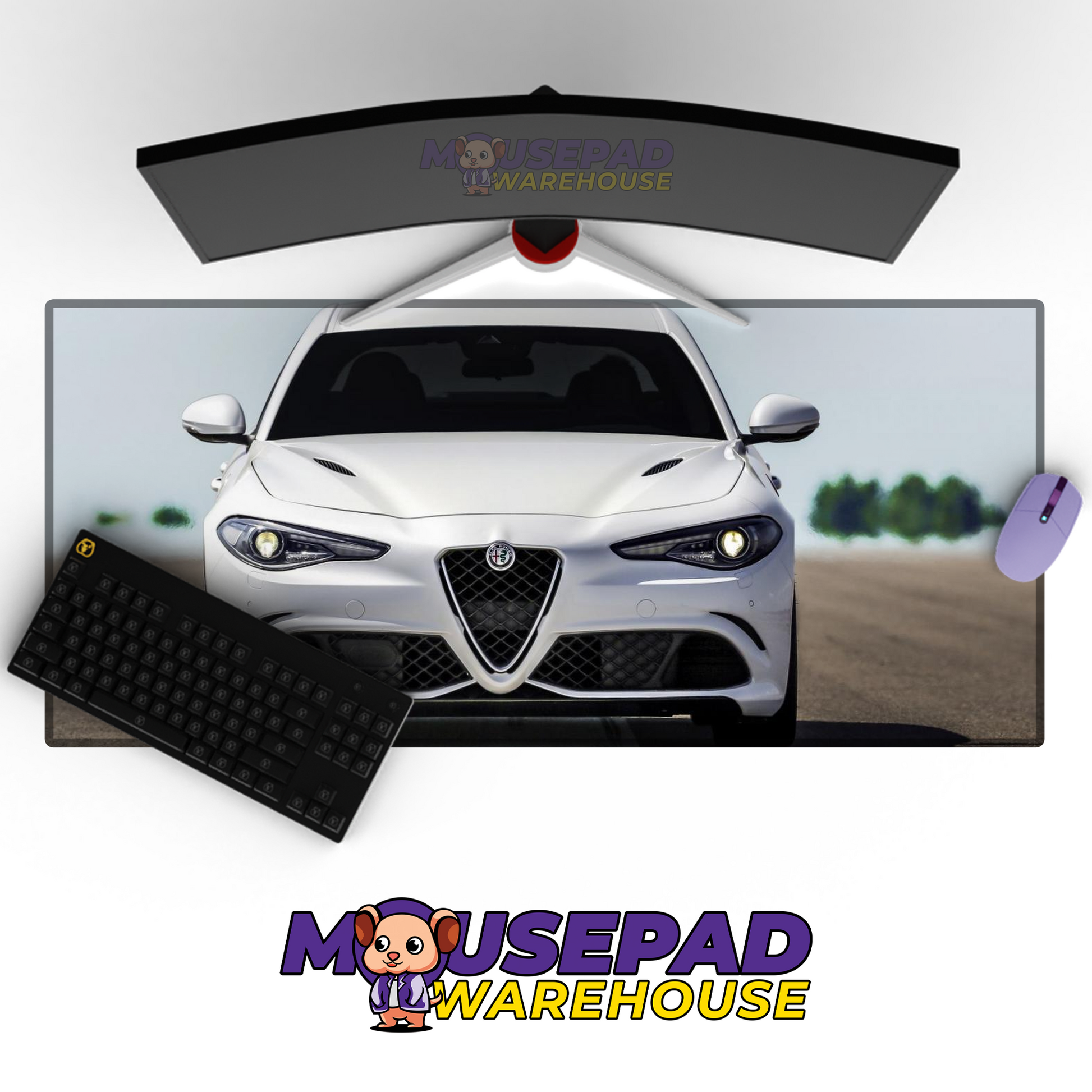 Alfa Romeo Giulietta V4 Mousepad Mockup