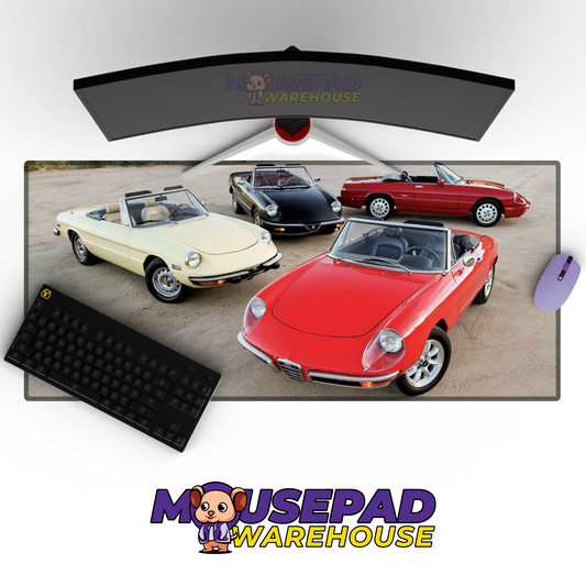 Alfa Romeo Spider V19 Mousepad Mockup