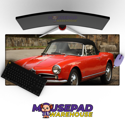 Alfa Romeo Spider V1 Mousepad Mockup