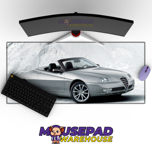 Alfa Romeo Spider V21 Mousepad Mockup