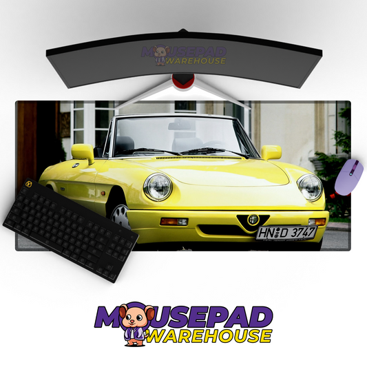 Alfa Romeo Spider V2 Mousepad Mockup