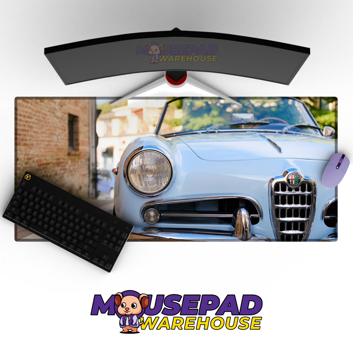 Alfa Romeo Spider V31 Mousepad Mockup