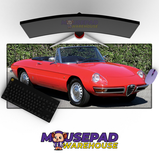 Alfa Romeo Spider V32 Mousepad Mockup