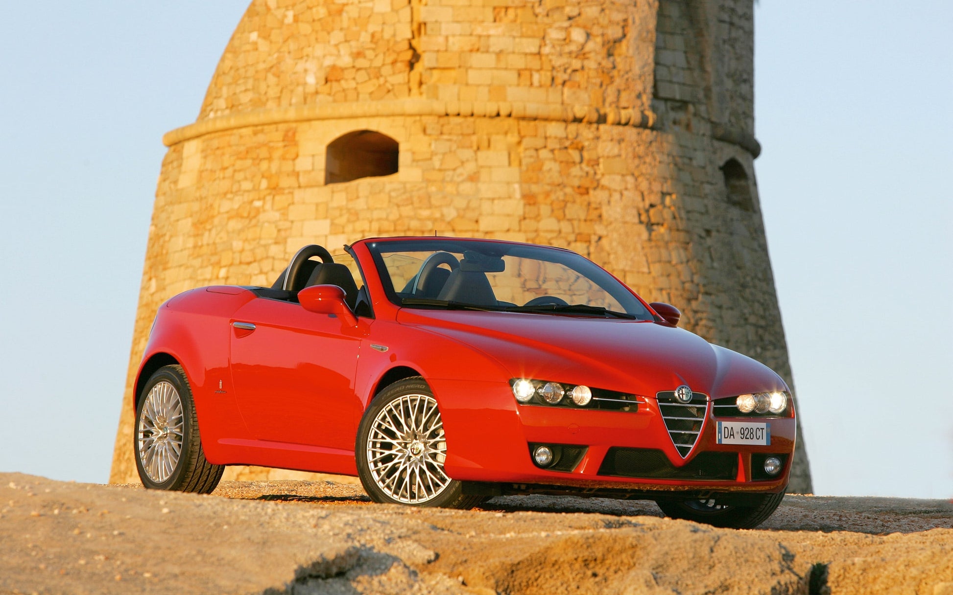 Alfa Romeo Spider V34 Mousepad