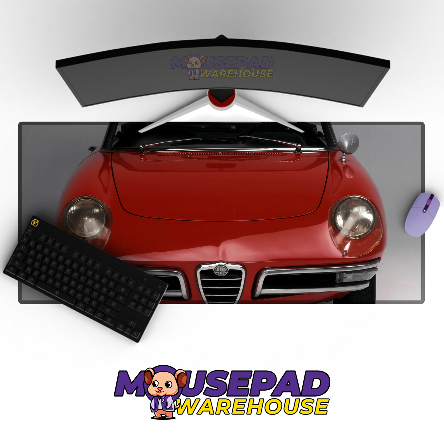 Alfa Romeo Spider V36 Mousepad Mockup