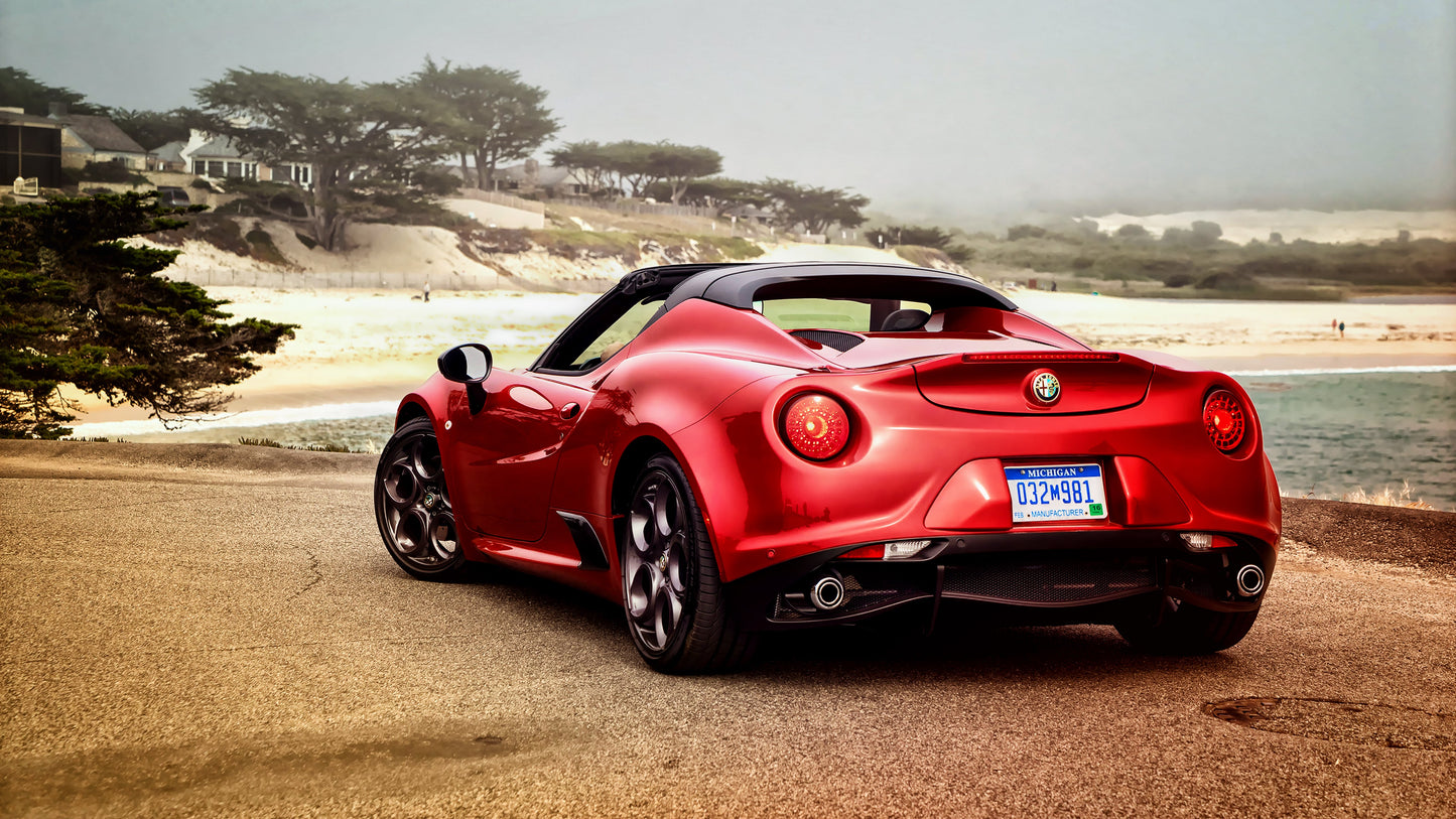 Alfa Romeo Spider V9 Mousepad