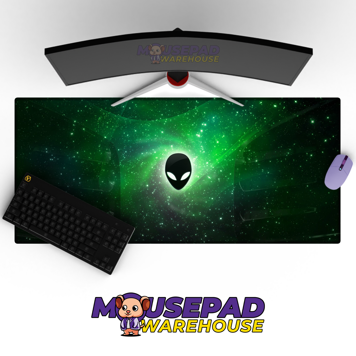 Alien V1 Mousepad Mockup