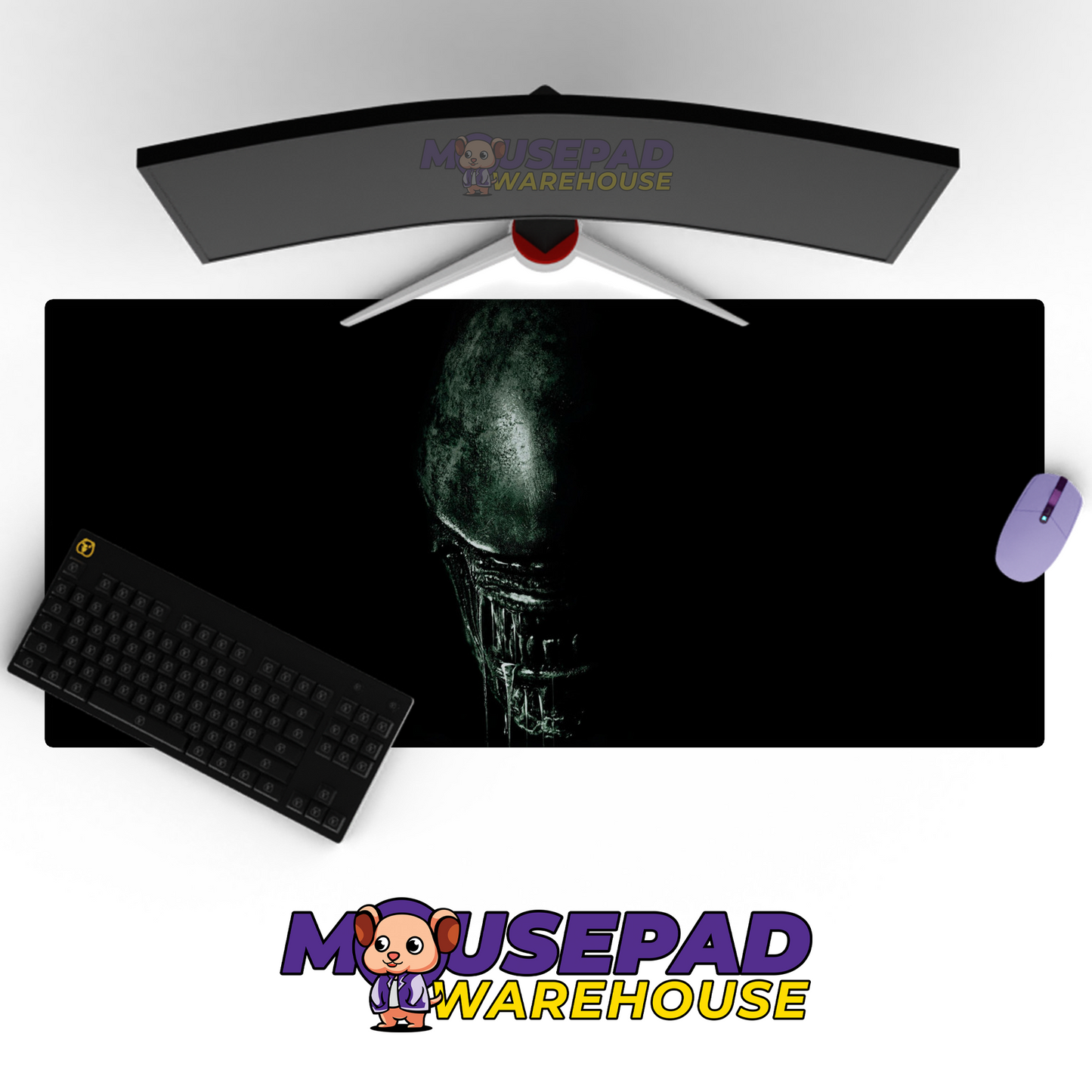 Alien V6 Mousepad Mockup