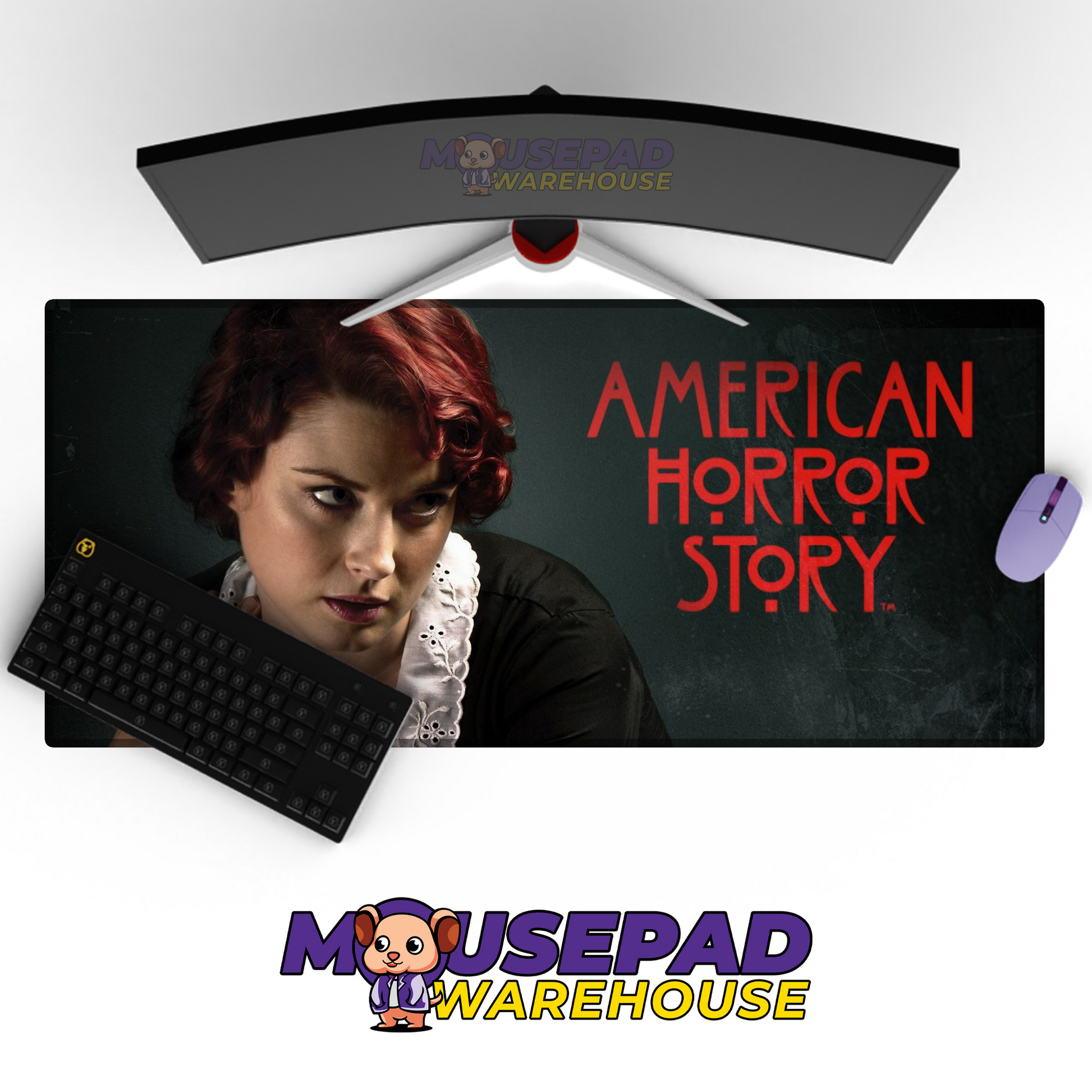 American Horror Story V10 Mousepad Mockup