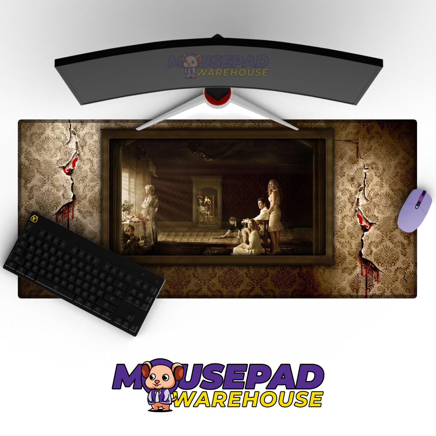 American Horror Story V16 Mousepad Mockup