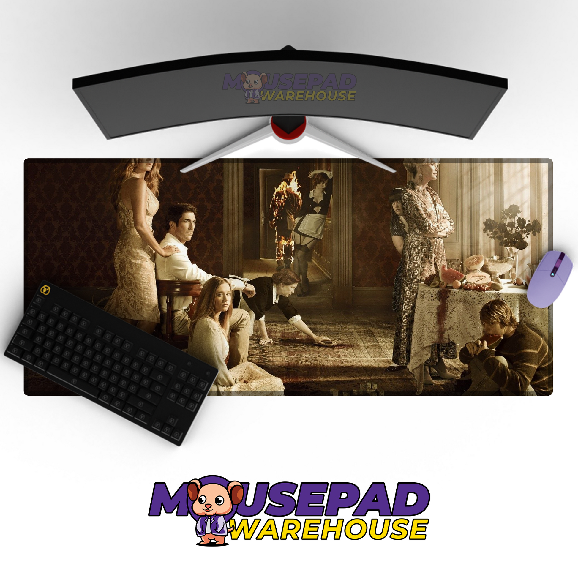American Horror Story V18 Mousepad Mockup