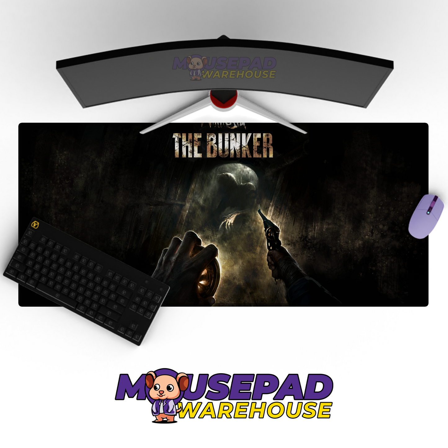 Amnesia The Bunker V11 Mousepad Mockup