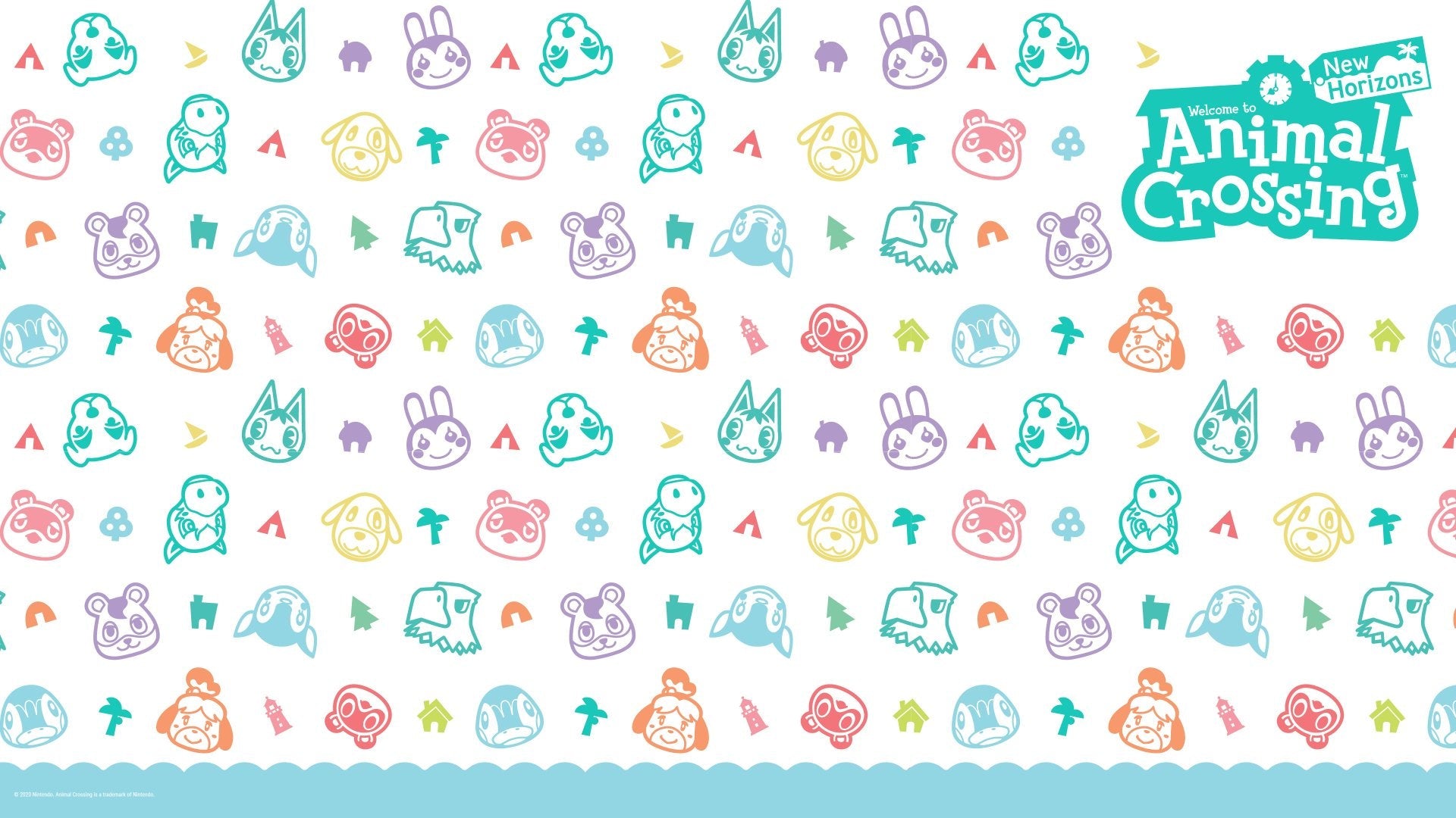Animal Crossing V11 Mousepad