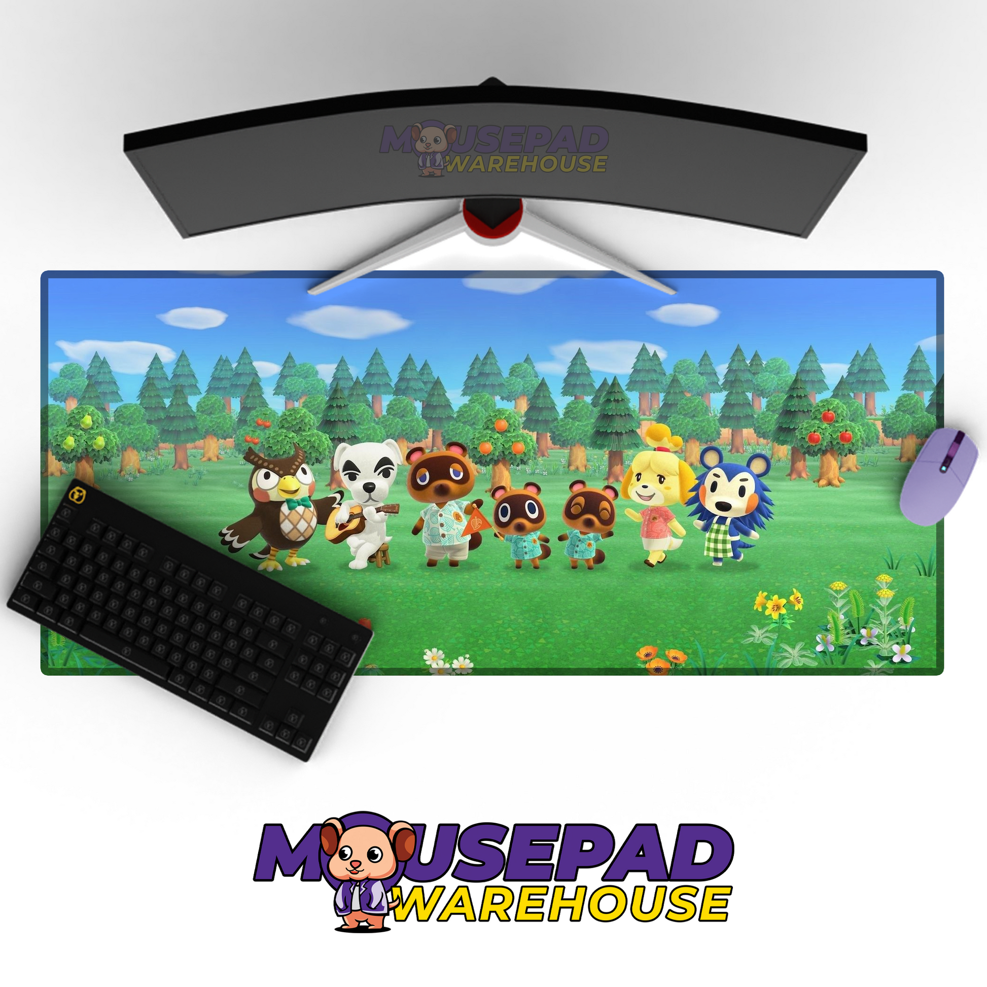 Animal Crossing V13 Mousepad Mockup