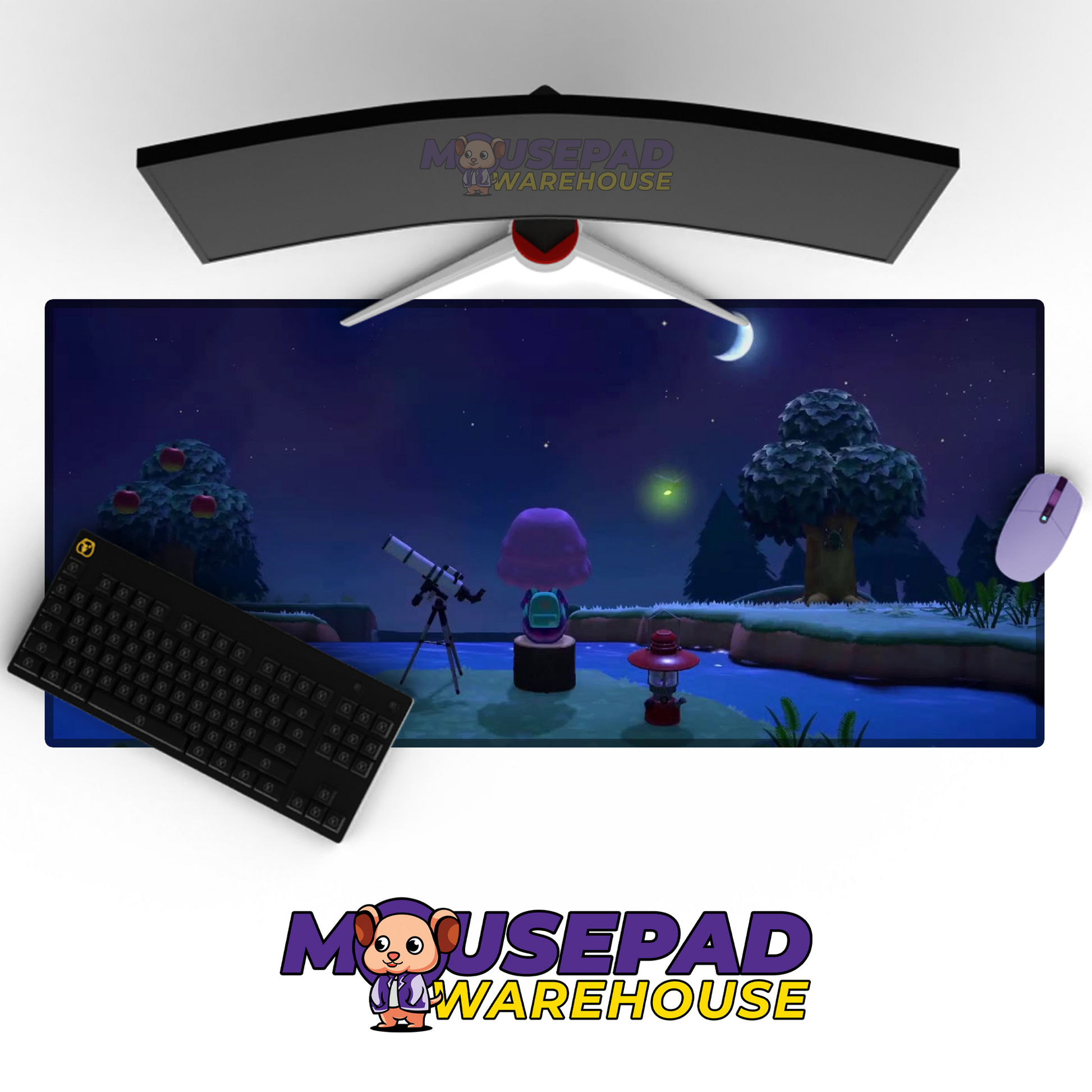 Animal Crossing V15 Mousepad Mockup