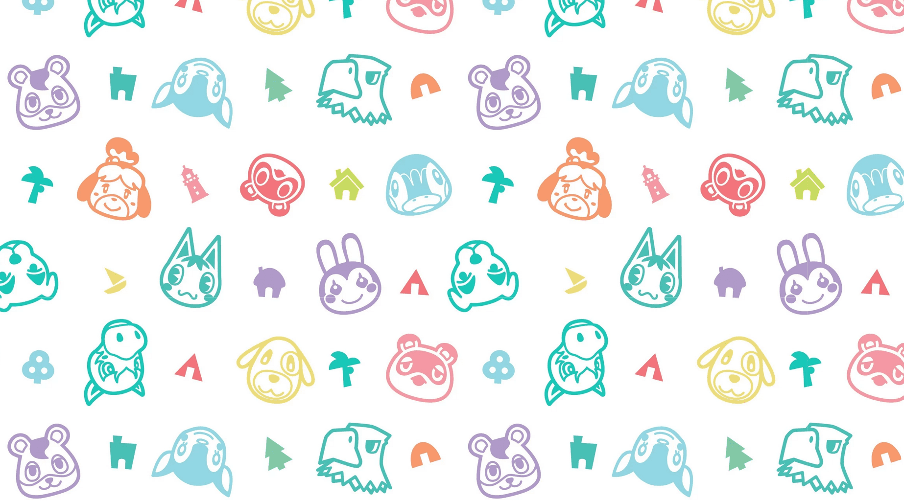 Animal Crossing V18 Mousepad