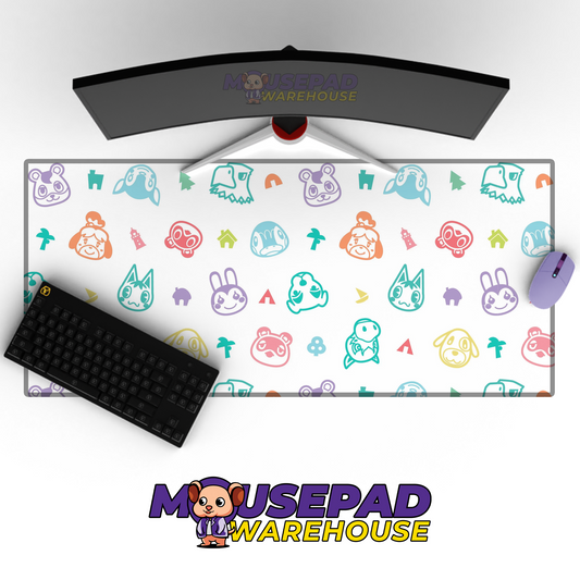 Animal Crossing V18 Mousepad Mockup