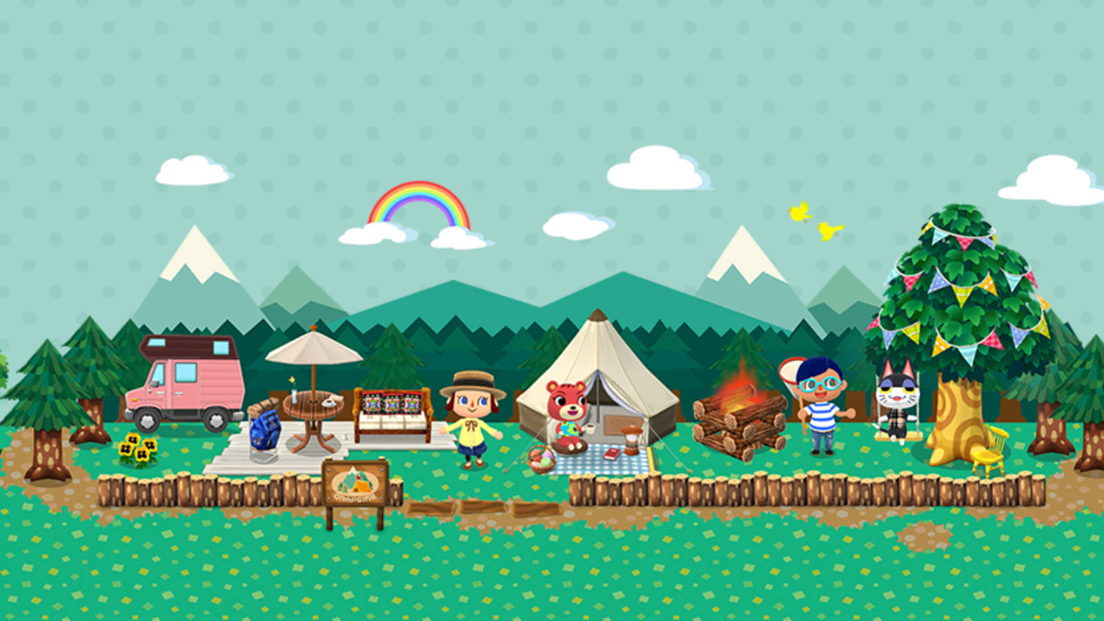 Animal Crossing V1 Mousepad